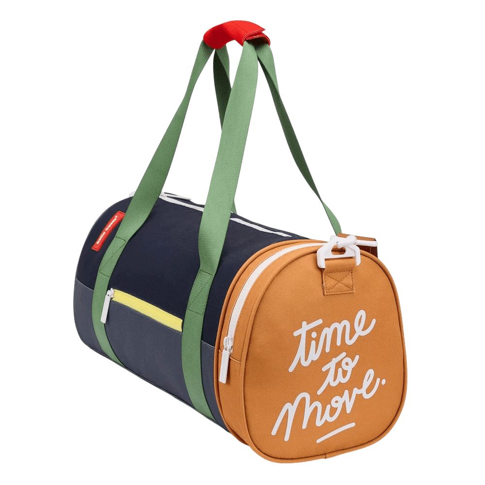 Hello Hossy - Bags & School Bags - Mini Marine Sports Bag - Blue / Green / Brown / Yellow - Tummy Time