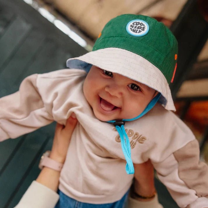 Hello Hossy - Hats, Caps & Beanies - Mini Hope Bucket Hat - Tummy Time