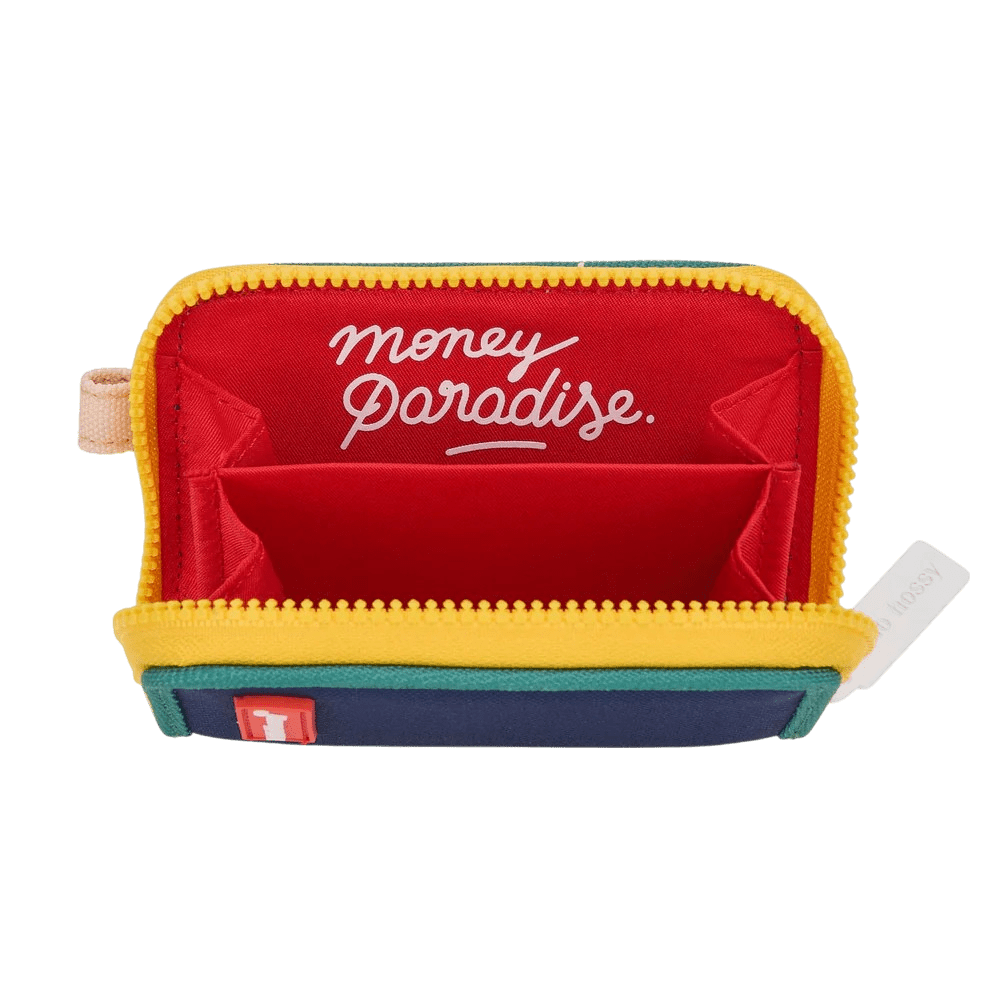 Hello Hossy - Kids Small Accessories - Mini Night Coin Purse - Midnight Blue / Green / Yellow - Tummy Time