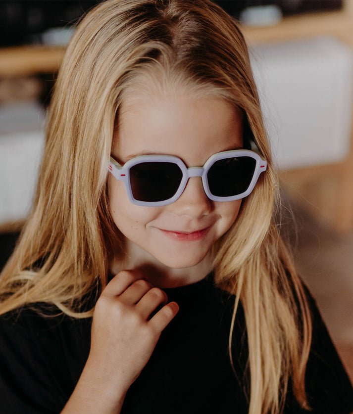 Hello Hossy - Sunglasses - Hossy Stella Sunglasses - Purple/Green - Tummy Time