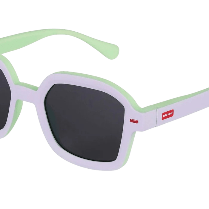 Hello Hossy - Sunglasses - Hossy Stella Sunglasses - Purple/Green - Tummy Time