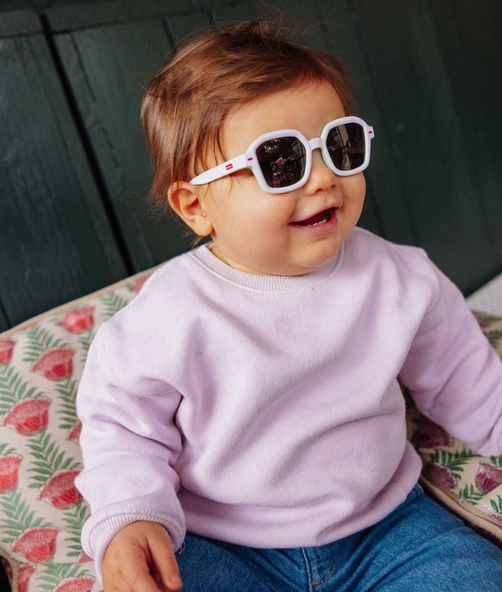 Hello Hossy - Sunglasses - Hossy Stella Sunglasses - Purple/Green - Tummy Time