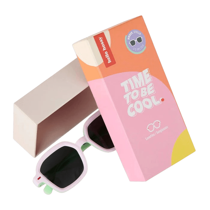 Hello Hossy - Sunglasses - Hossy Stella Sunglasses - Purple/Green - Tummy Time