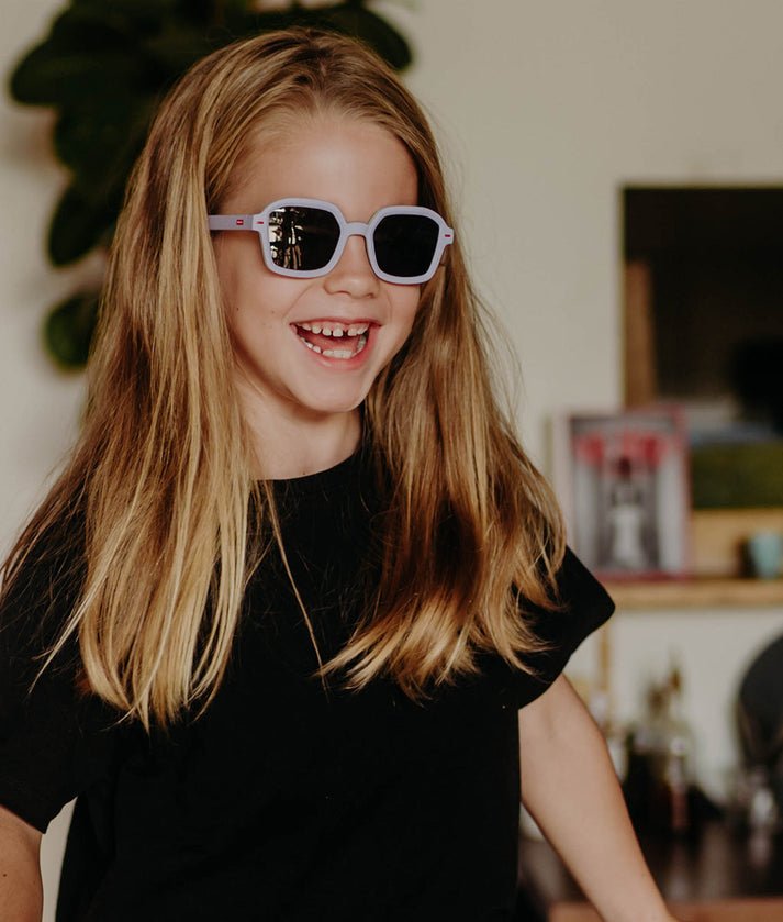 Hello Hossy - Sunglasses - Hossy Stella Sunglasses - Purple/Green - Tummy Time