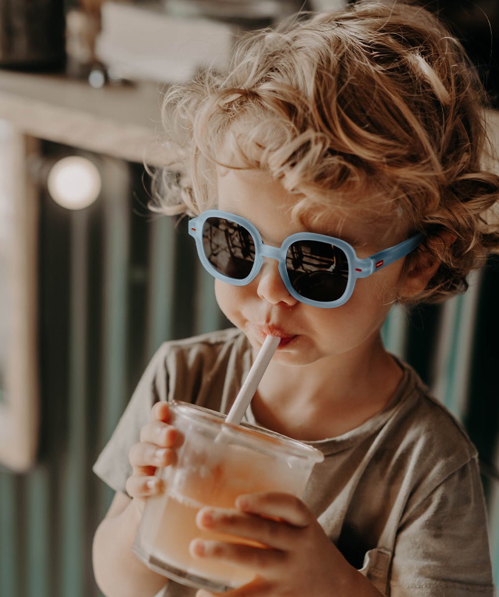 Hello Hossy - Sunglasses - Koody Sky Sunglasses - Light Blue - Tummy Time