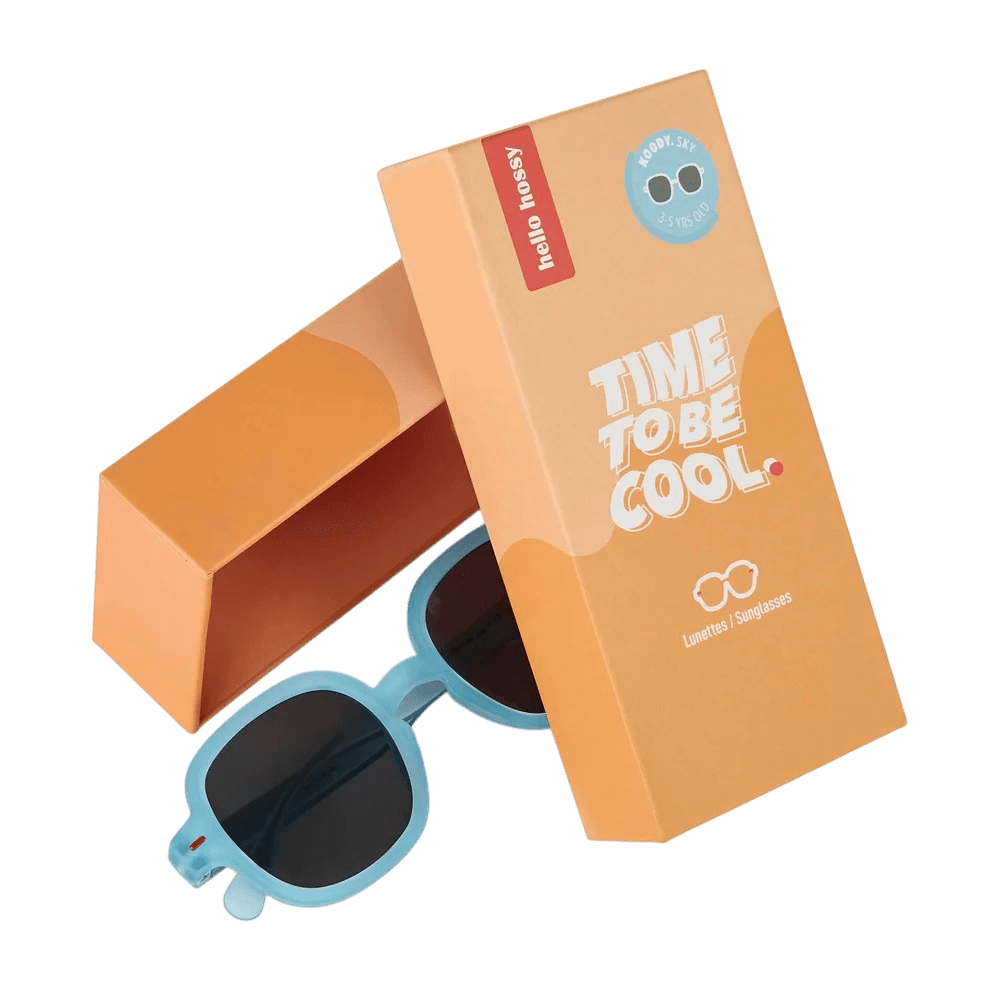 Hello Hossy - Sunglasses - Koody Sky Sunglasses - Light Blue - Tummy Time