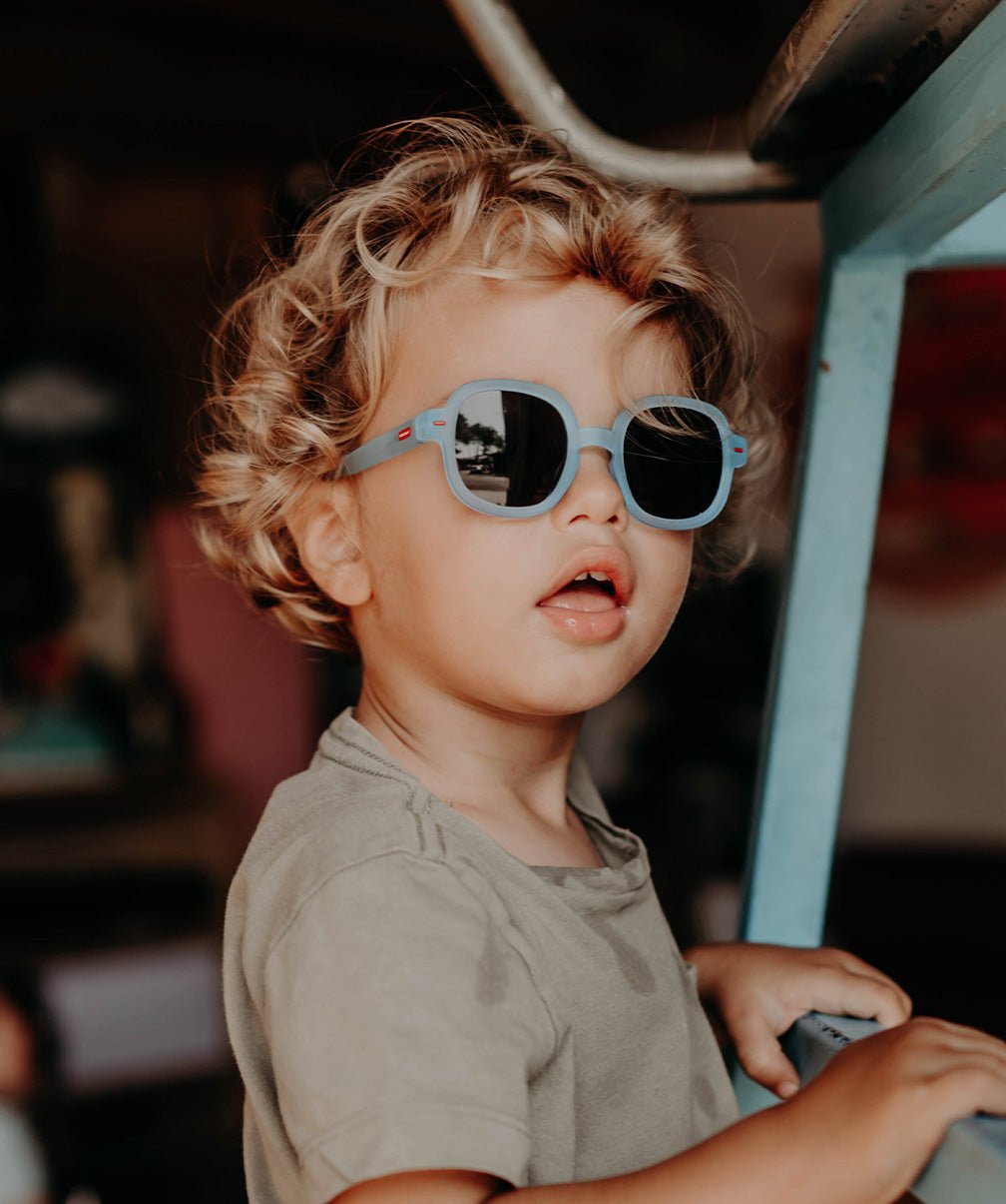 Hello Hossy - Sunglasses - Koody Sky Sunglasses - Light Blue - Tummy Time