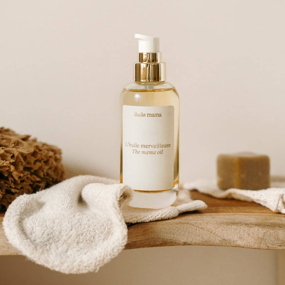 Ilado - Body & Hair Care - The Organic Mama Oil - 100 ml - Tummy Time