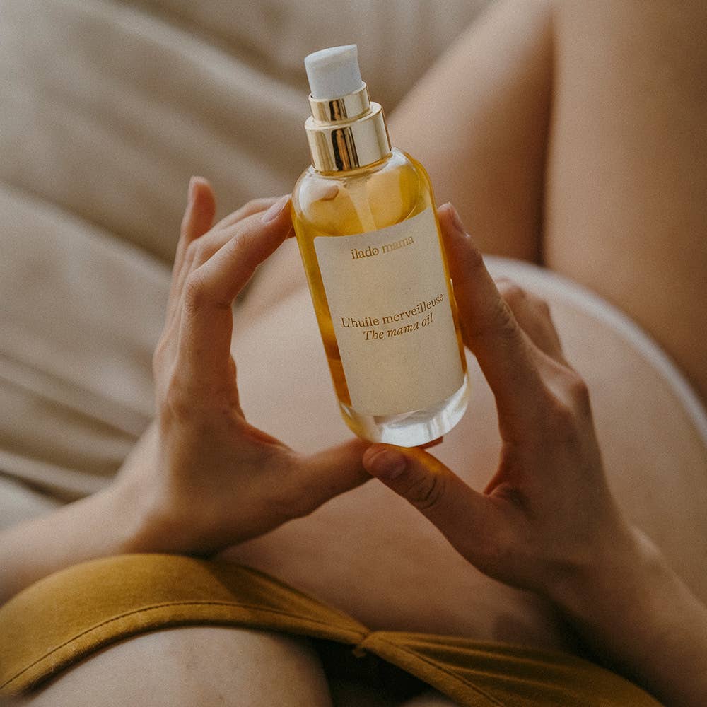 Ilado - Body & Hair Care - The Organic Mama Oil - 100 ml - Tummy Time