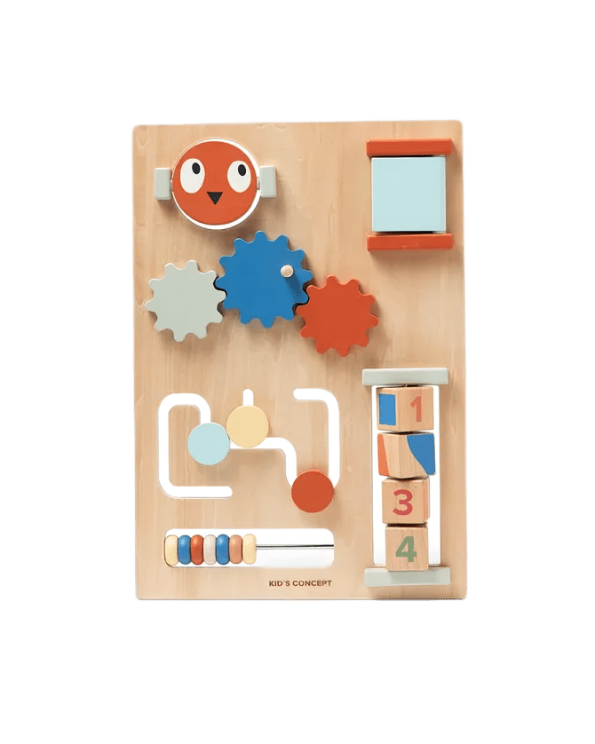 Kids Concept - Bikes & Baby Walkers - Baby Walker with Activity Board - Tummy Time