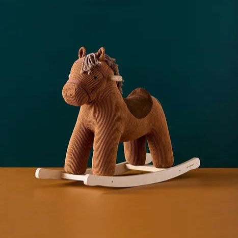 Kids Concept - Rocking Toys - Rocking Horse Vera - Tummy Time