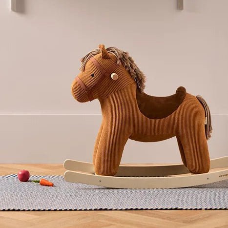 Kids Concept - Rocking Toys - Rocking Horse Vera - Tummy Time