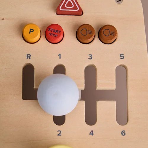 Kids Concept - Role Play Toys - Activity Board Car - Tummy Time