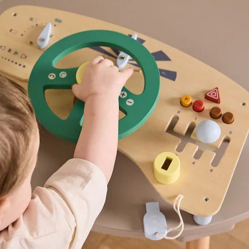 Kids Concept - Role Play Toys - Activity Board Car - Tummy Time