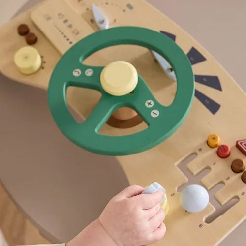 Kids Concept - Role Play Toys - Activity Board Car - Tummy Time