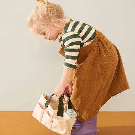 Kids Concept - Role Play Toys - Gardening Tool Set - Tummy Time