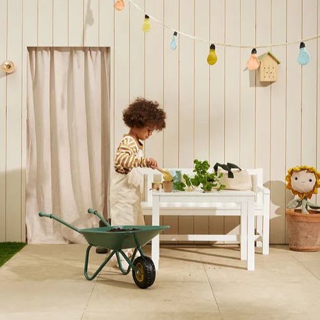 Kids Concept - Role Play Toys - Gardening Tool Set - Tummy Time