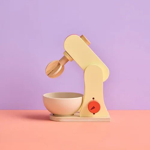 Kids Concept - Role Play Toys - Stand Mixer Yellow - Tummy Time
