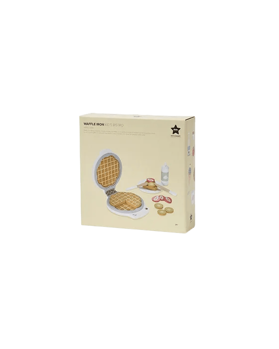 Kids Concept - Role Play Toys - Waffle Iron Play Set - Tummy Time