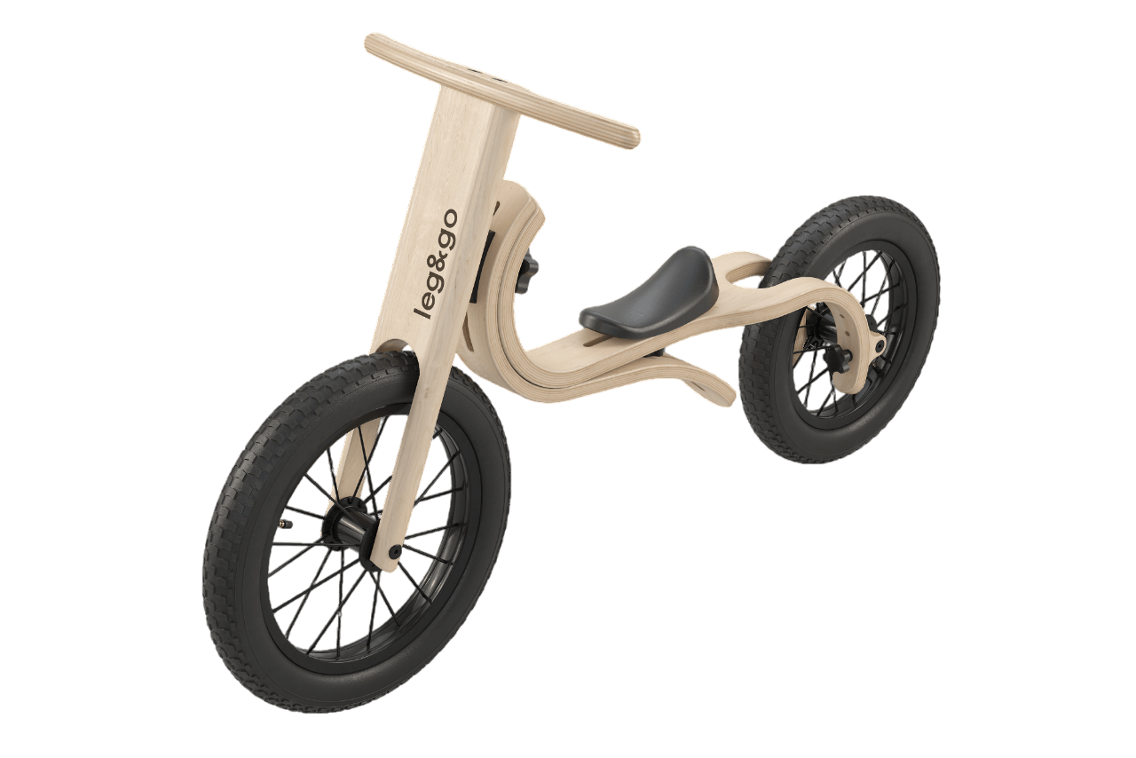 Leg&Go - Bikes & Baby Walkers - Balance Bike 3 in 1 - Tummy Time