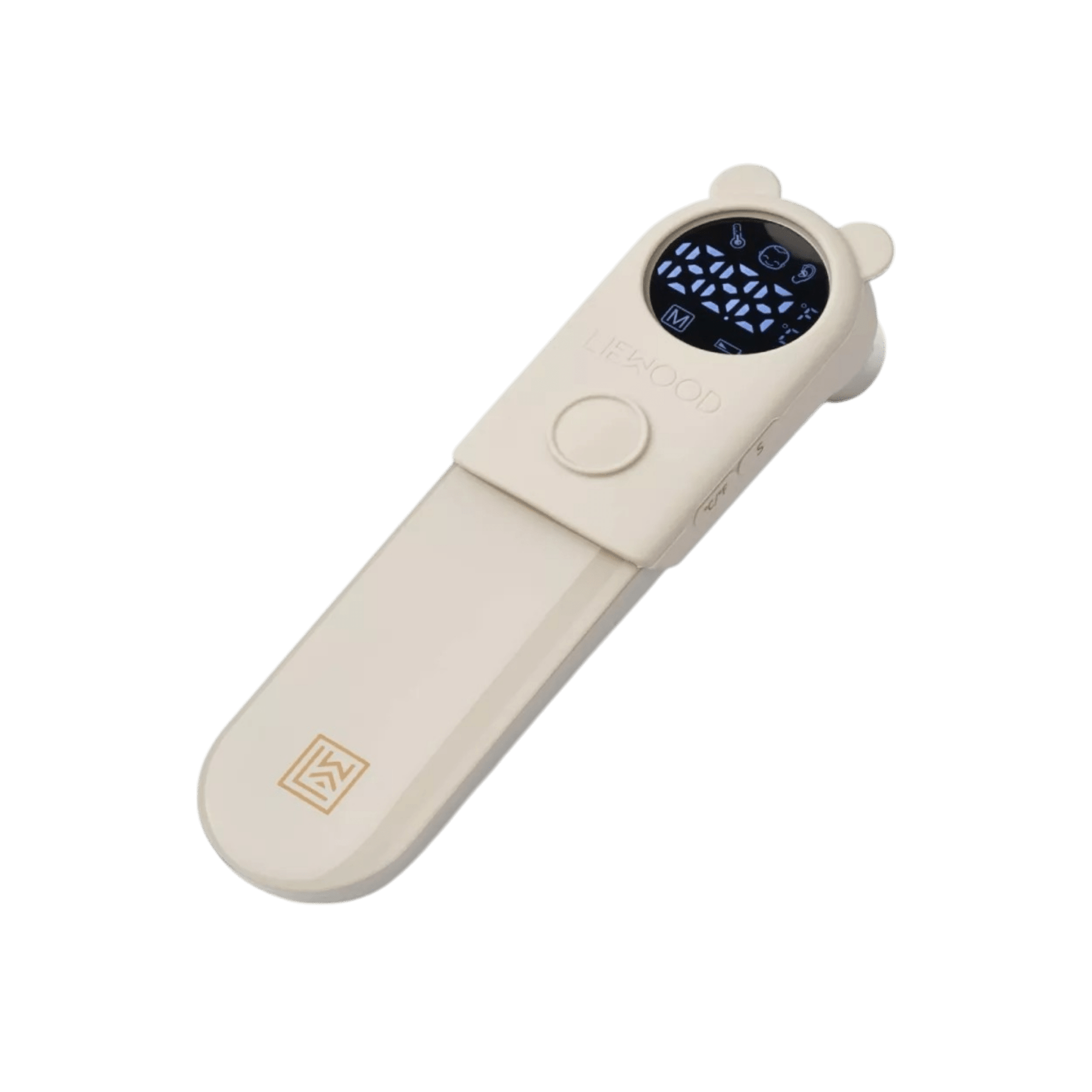 Liewood - Baby Thermometers & Kids First Aid Kit - Olivier Digital Thermometer - Sandy - Tummy Time