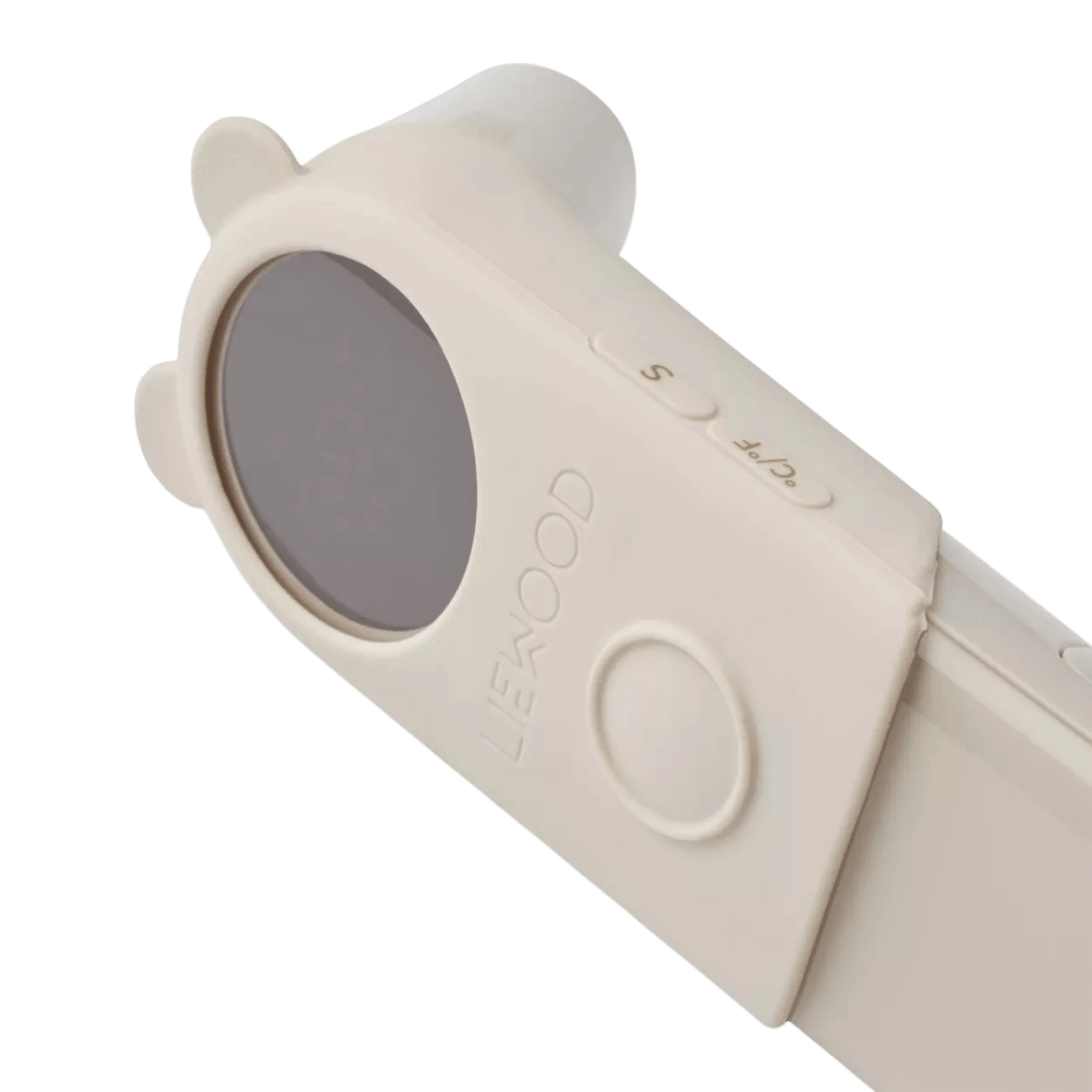 Liewood - Baby Thermometers & Kids First Aid Kit - Olivier Digital Thermometer - Sandy - Tummy Time