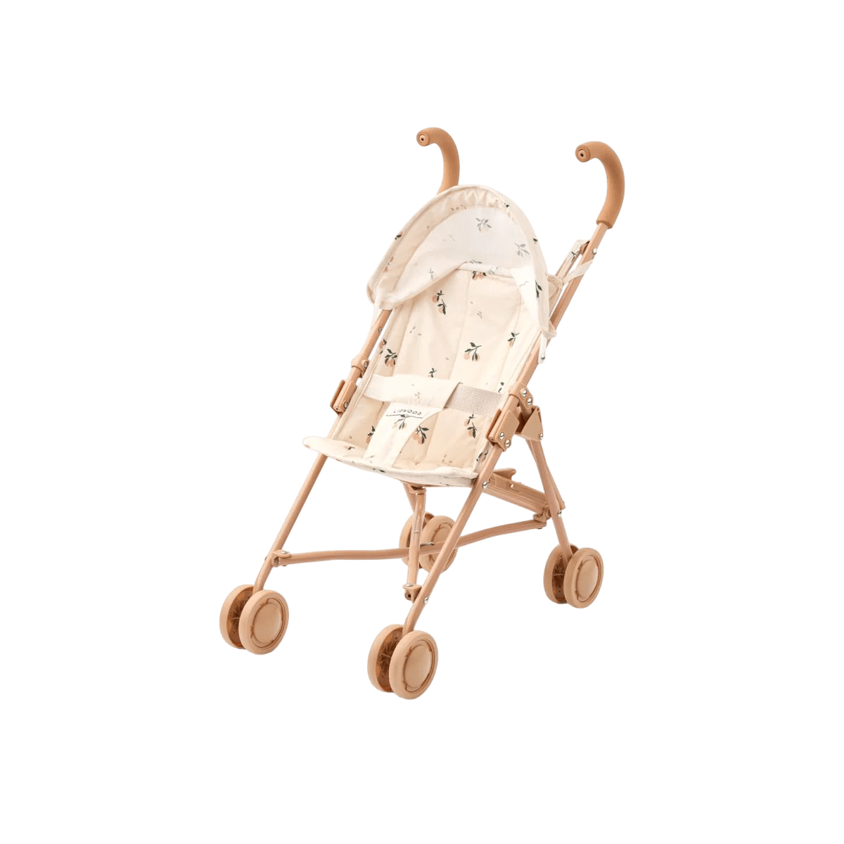 Liewood - Role Play Toys - Elsie Doll Stroller - Peach / Sea Shell - Tummy Time