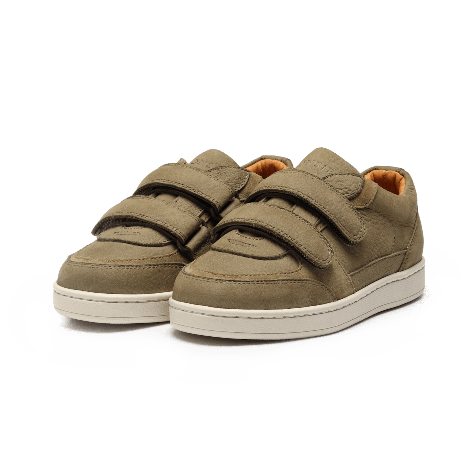 Donsje - Baby Footwear - Meyo Sneakers - Sage Betting Leather - Tummy Time