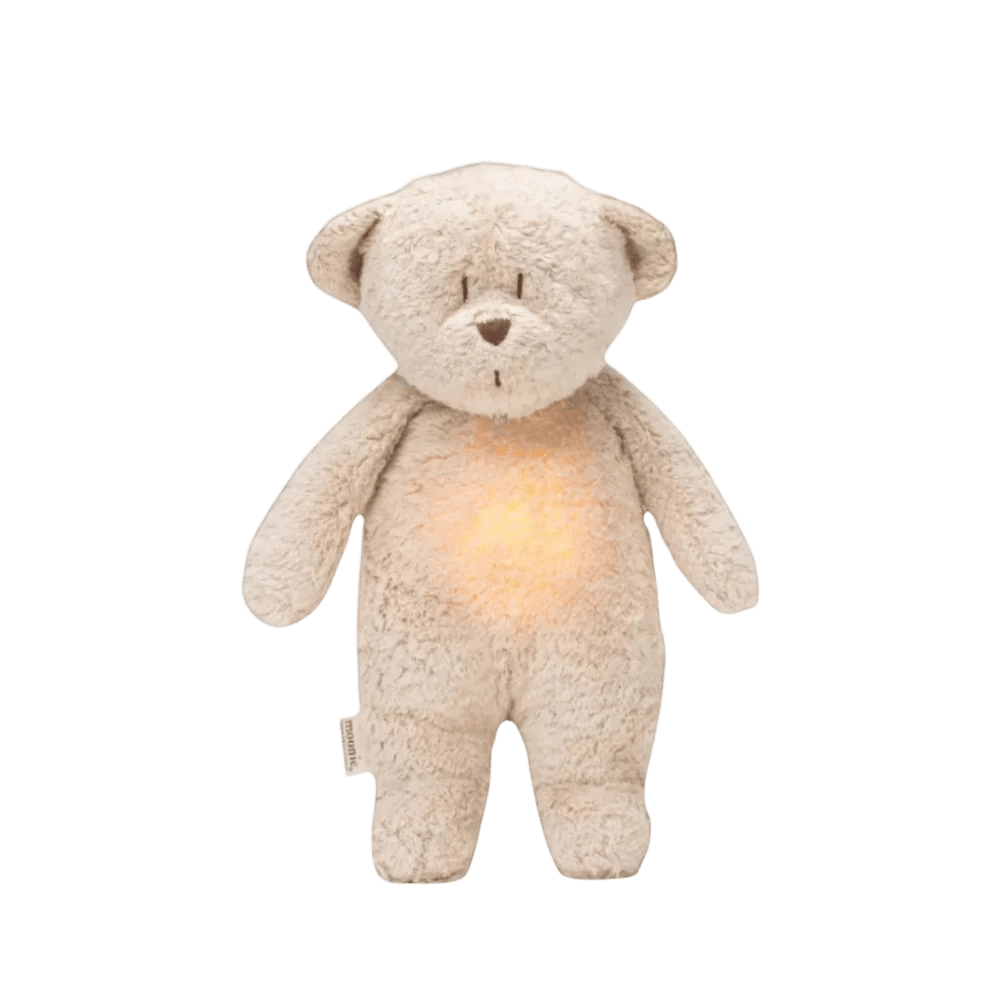 Moonie - Baby Comforters - Moonie Organic Natural Bear - Sand - Tummy Time