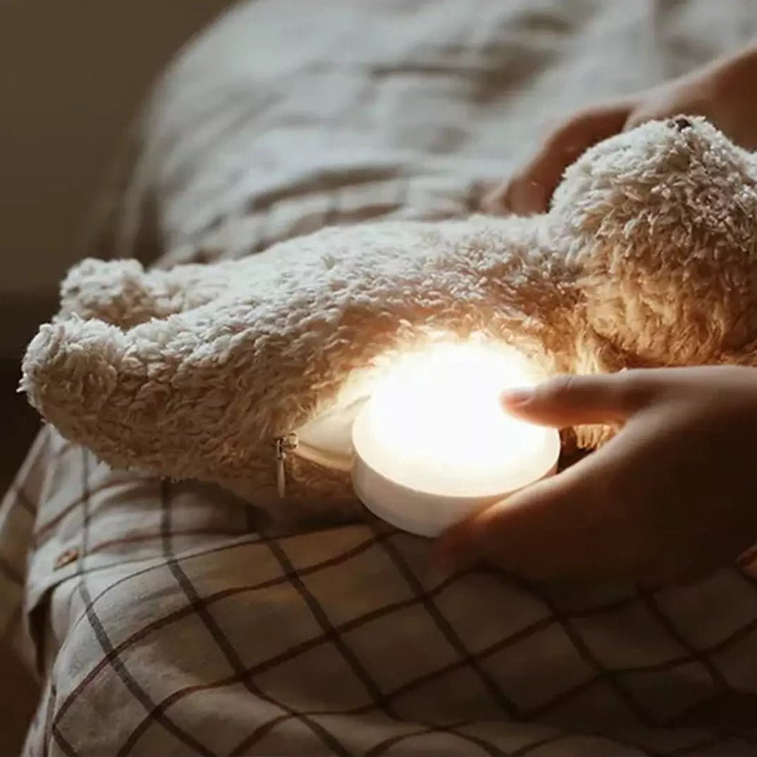 Moonie - Baby Comforters - Moonie Organic Natural Rabbit - Sand - Tummy Time