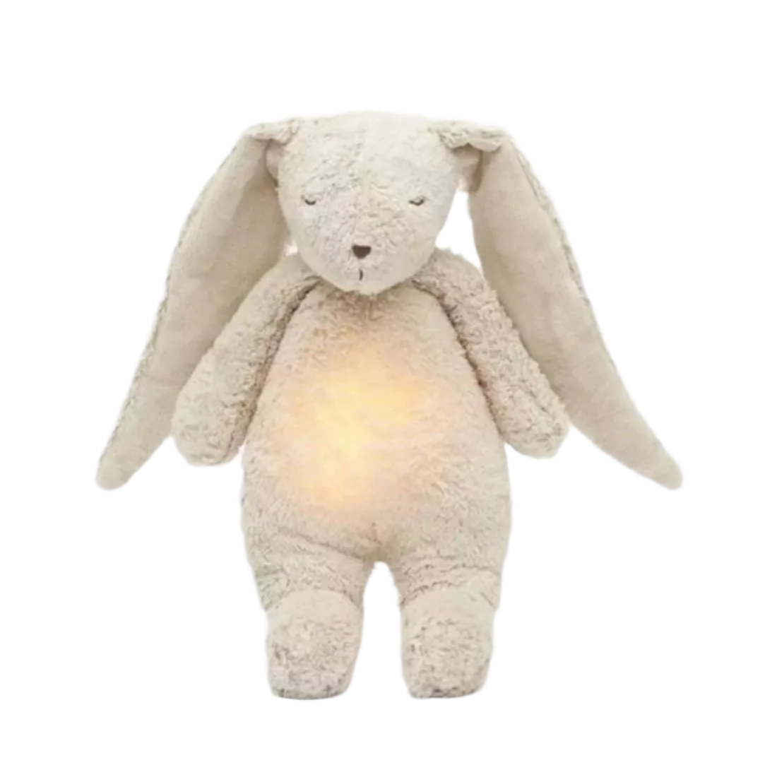 Moonie - Baby Comforters - Moonie Organic Natural Rabbit - Sand - Tummy Time