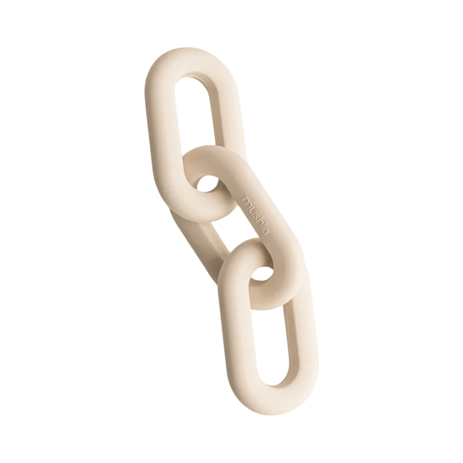 Mushie - Baby Teethers - Links Teether - Shifting Sand - Tummy Time