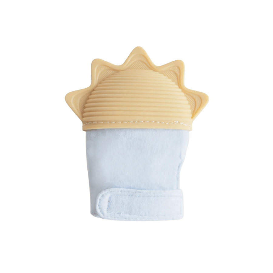 Mushie - Baby Teethers - Teething Mitten - Sun - Tummy Time