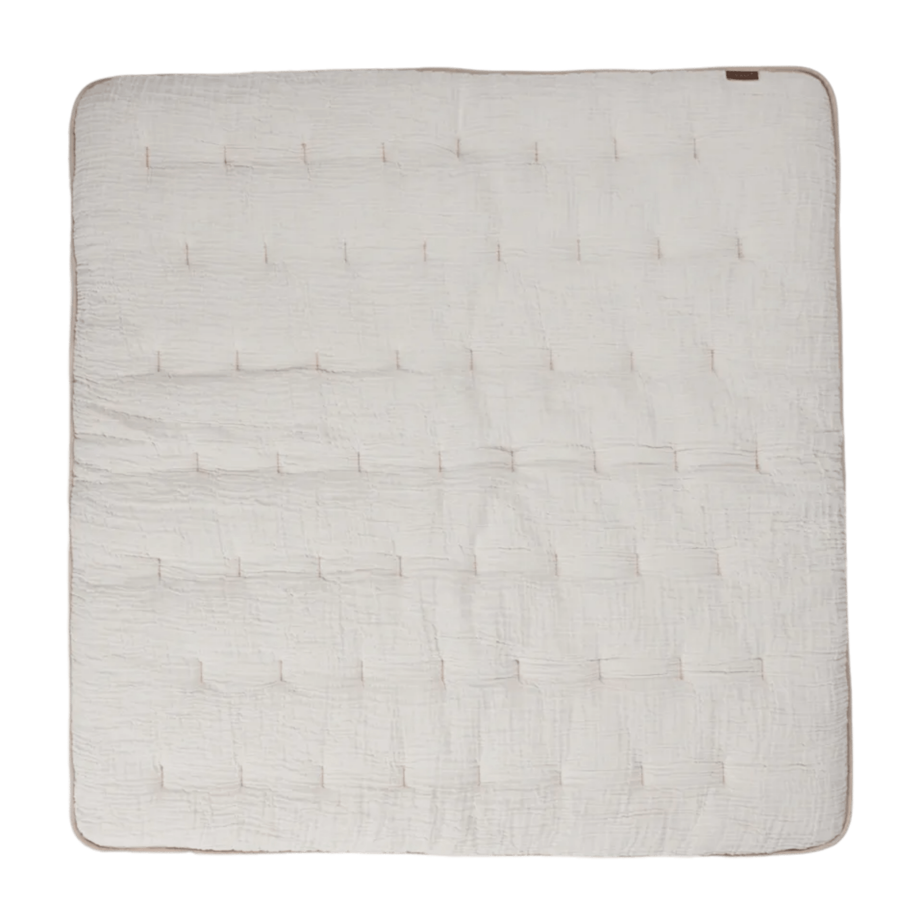 Quax - Playmats, Playpens & Rugs - Muslin Playmat - Natural Collection - Clay - Tummy Time