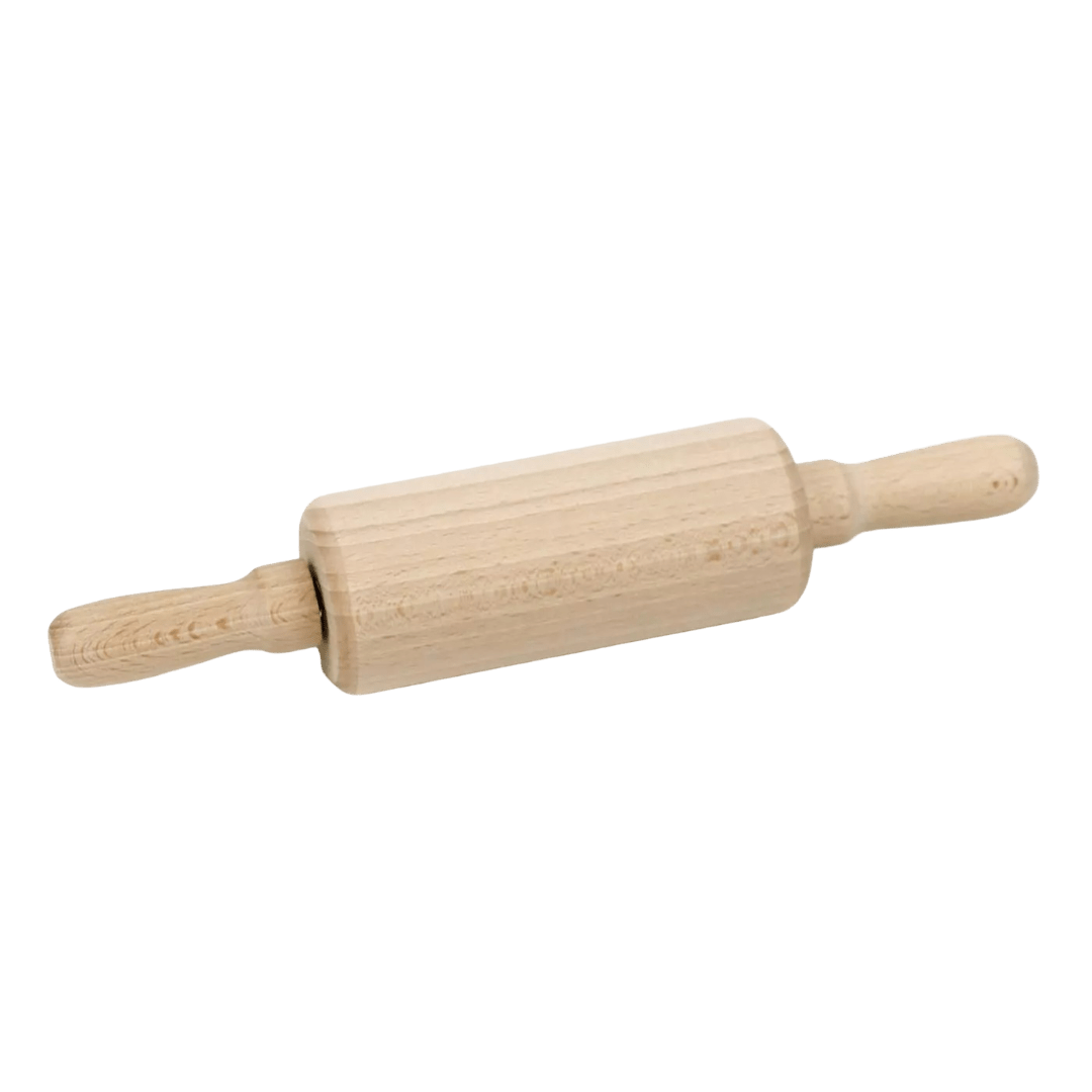 neoGRÜN - Arts & Crafts - Wooden Rolling Pin - Tummy Time