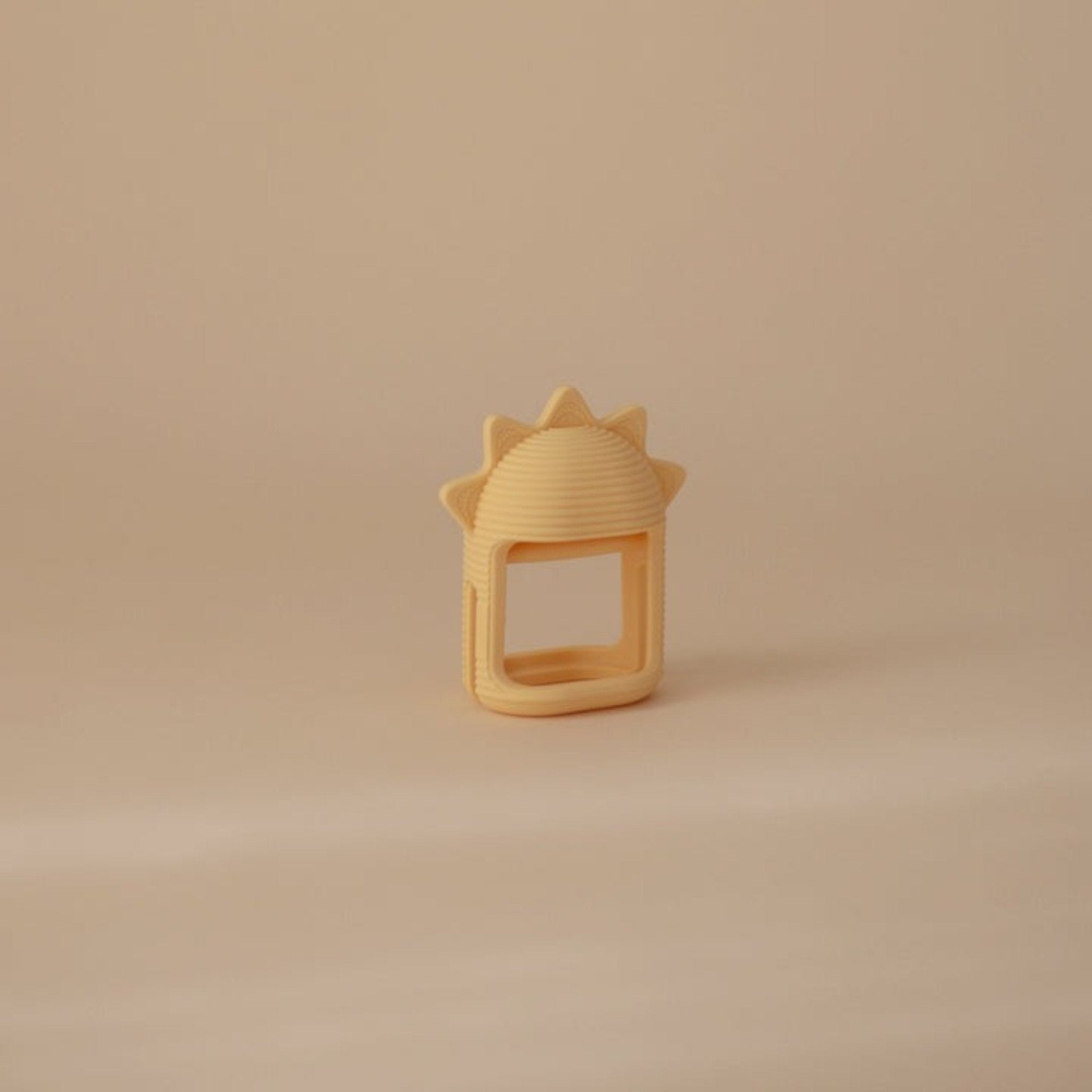 Mushie - Baby Teethers - No - Drop Sunshine Teether - Tummy Time