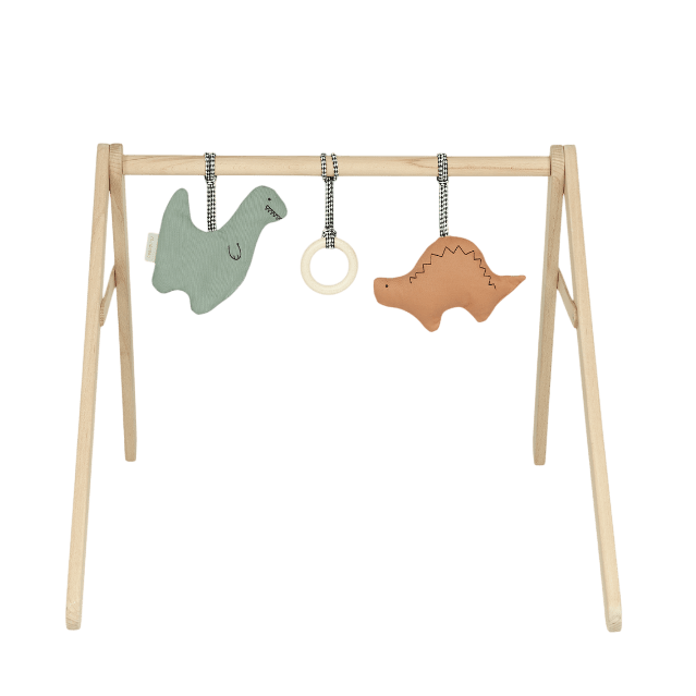 Nobodinoz - Playmats, Playpens & Rugs - Baby Gym With Toys Playground - Dinos - Tummy Time