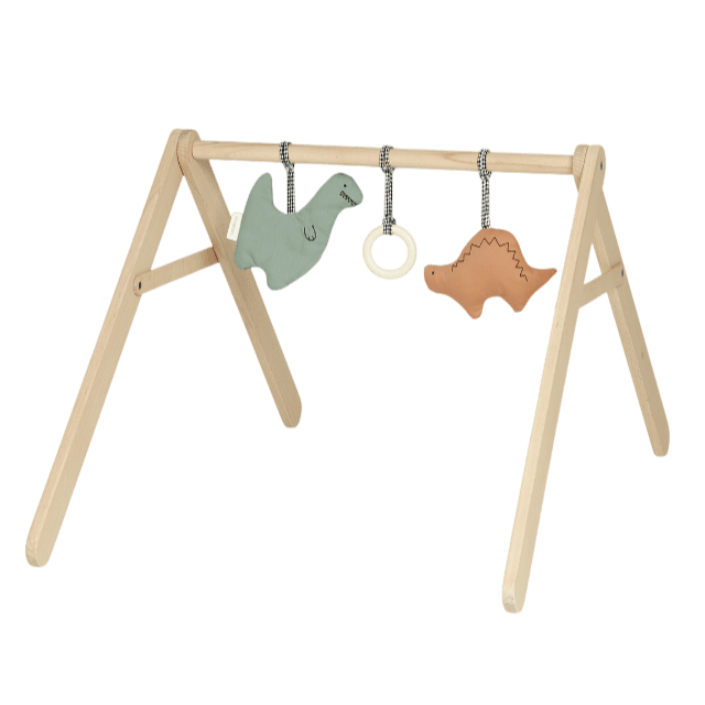 Nobodinoz - Playmats, Playpens & Rugs - Baby Gym With Toys Playground - Dinos - Tummy Time