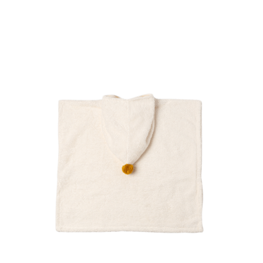 Nobodinoz - Towels & Washcloths - So Cute Poncho 3 - 5 Years - Natural - Tummy Time