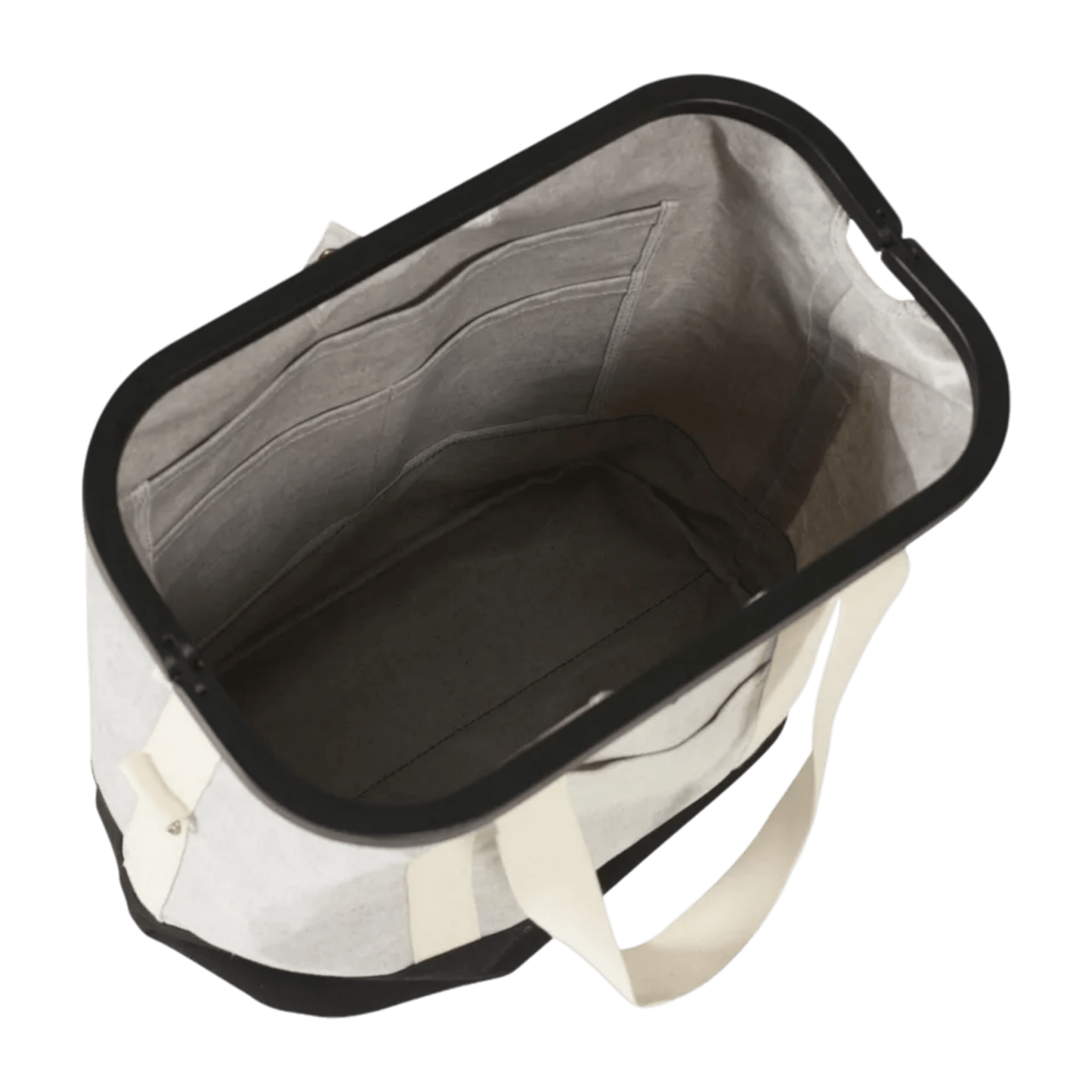 Quax - Nursery & Diaper Bags - Nursery Bag - Bamboo & Cotton - Beige/Black - Tummy Time