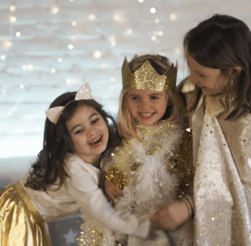 Ratatam! - Birthdays & Costumes - The Glitter Crown – Gold - Tummy Time