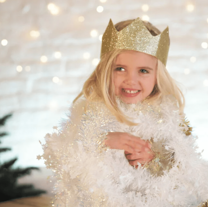 Ratatam! - Birthdays & Costumes - The Glitter Crown – Gold - Tummy Time