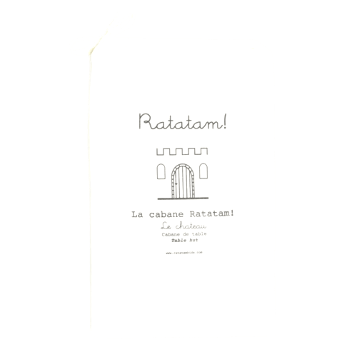 Ratatam! - Educational Games - The Chateau Table Hut – Black - Tummy Time