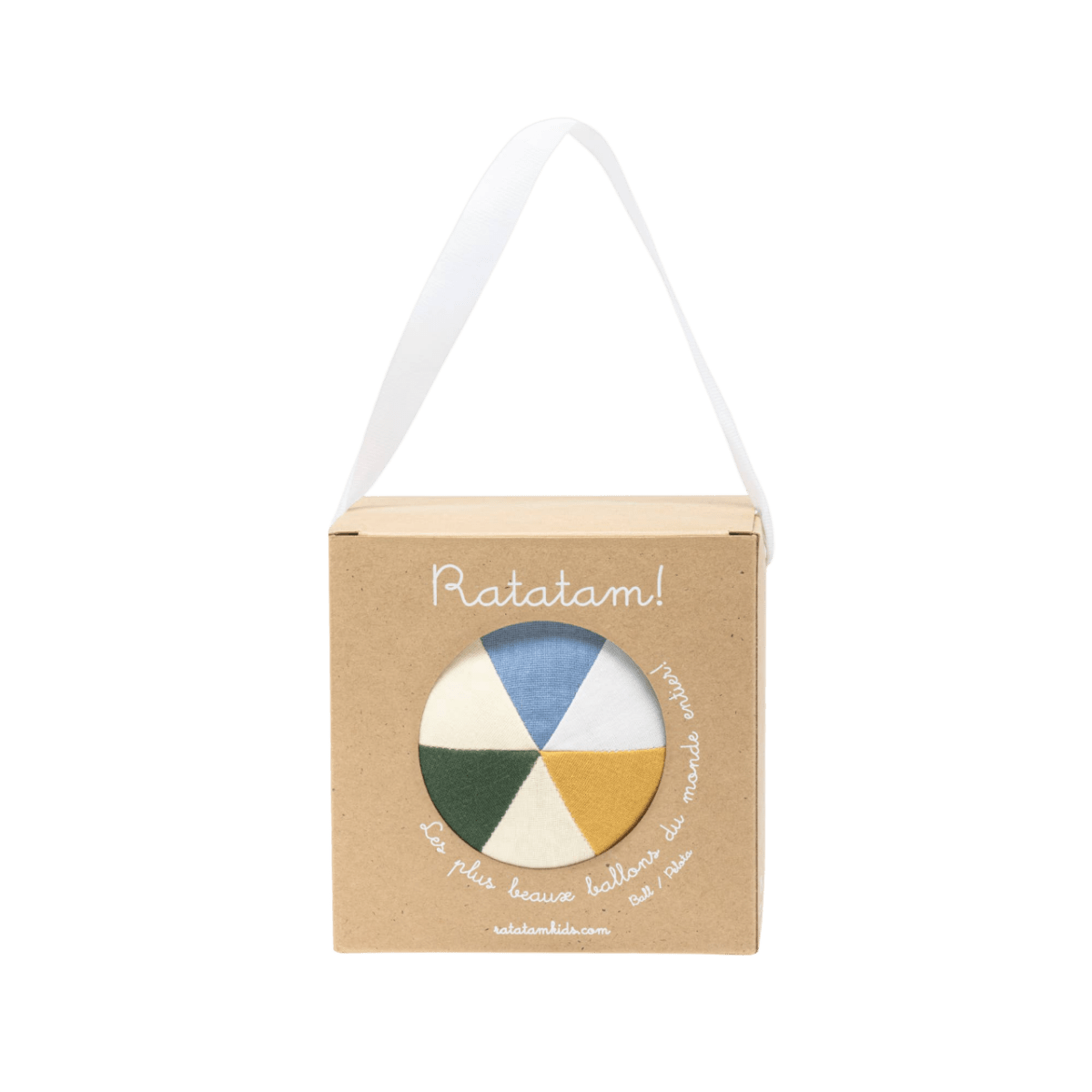 Ratatam! - Sports & Outdoor Games - Baby Fabric Ball – Mustard - Tummy Time