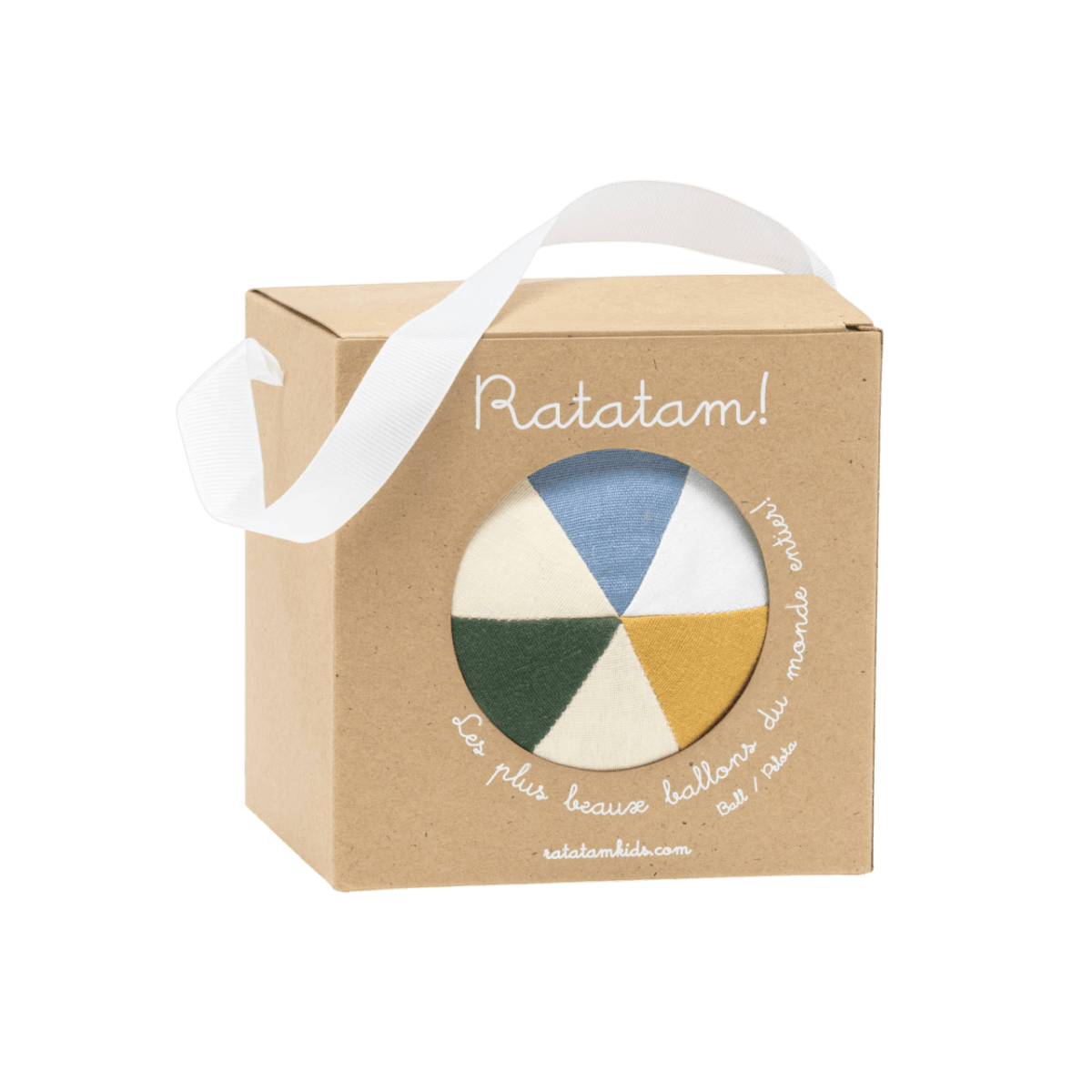 Ratatam! - Sports & Outdoor Games - Baby Fabric Ball – Mustard - Tummy Time