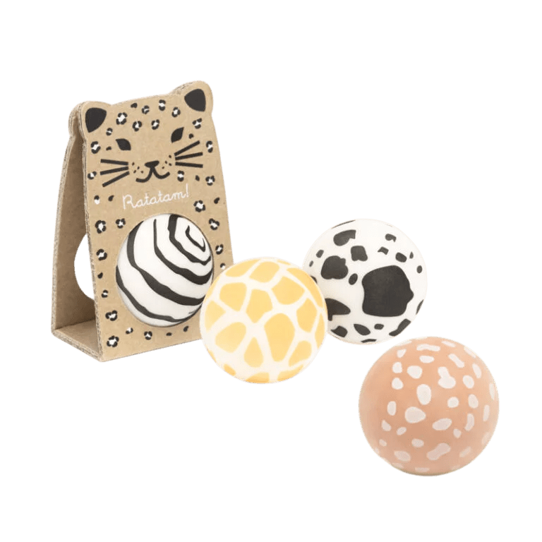 Ratatam! - Sports & Outdoor Games - Fawn Bouncy Ball - Tummy Time