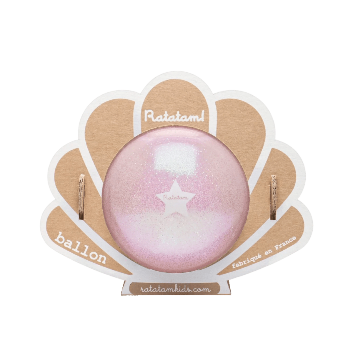 Ratatam! - Sports & Outdoor Games - Seashell Balloon – Pink - Tummy Time