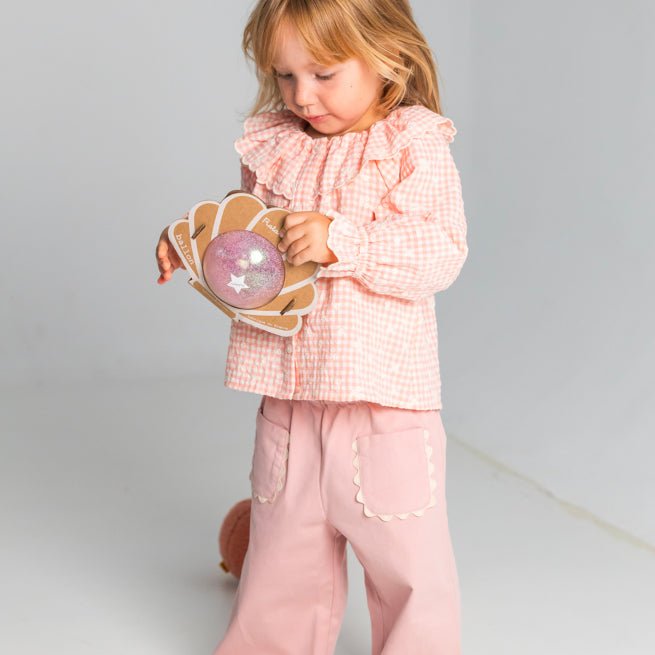 Ratatam! - Sports & Outdoor Games - Seashell Balloon – Pink - Tummy Time