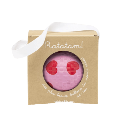 Ratatam! - Sports & Outdoor Games - Small Heart Balloon – Pink - Tummy Time