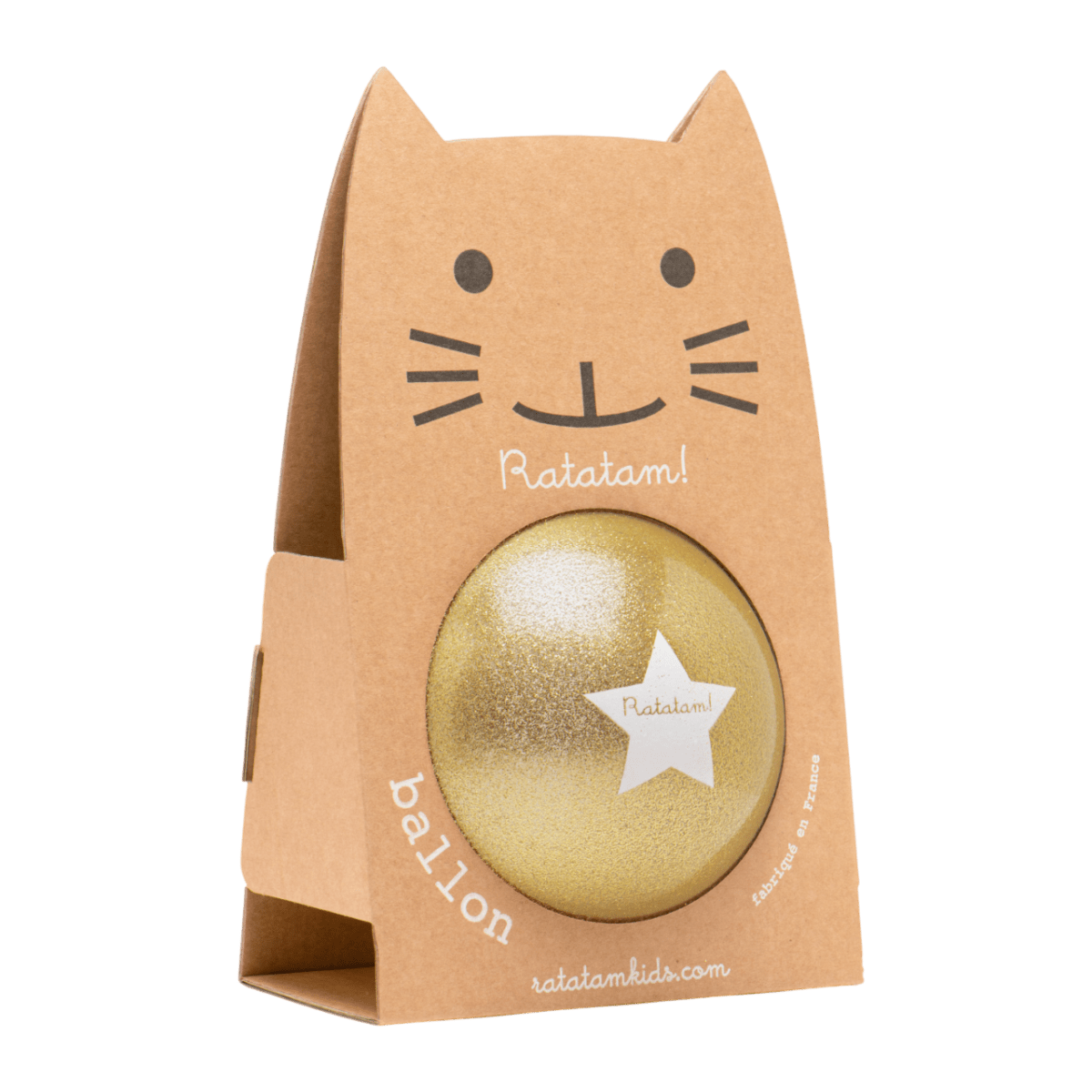 Ratatam! - Sports & Outdoor Games - The Glitter Balloon - Gold - Tummy Time